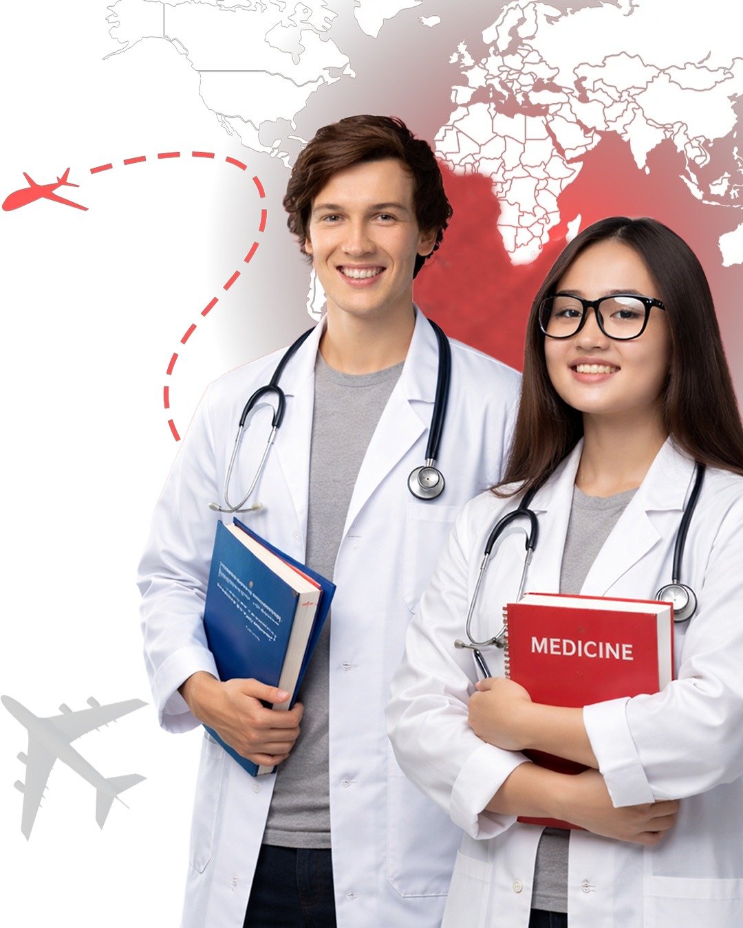 Students studying abroad - India and global education